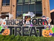 Trick or Treat New Castle Sign