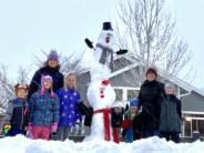 2nd Place Snowman Contest Winners