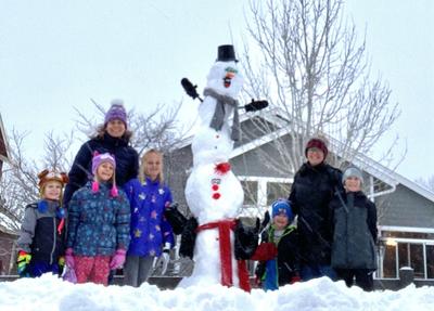 2nd Place Snowman Contest Winners