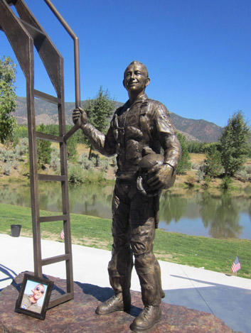 Photo of Pyro's Statue at Riverside Park